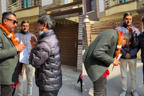 काठमाडौं-८ बाट विराज भक्तको उम्मेदवारी